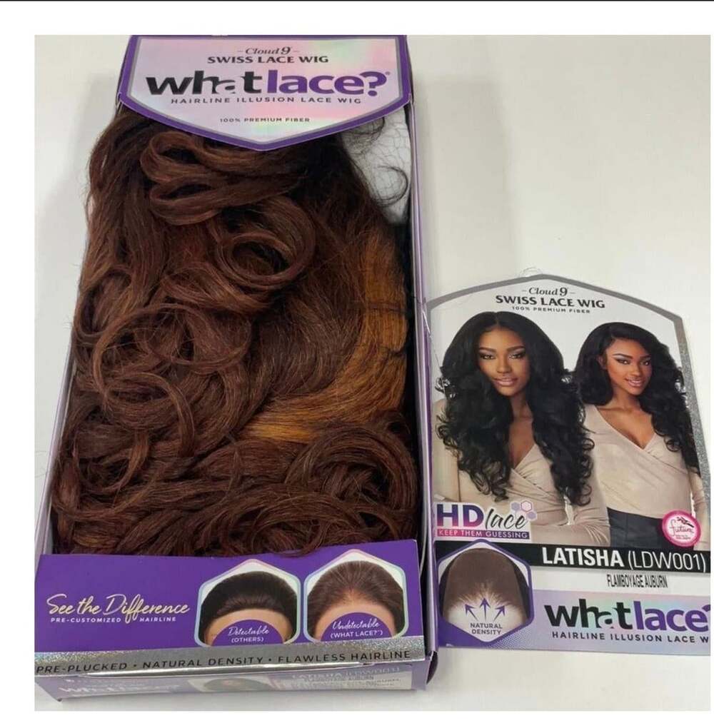 Sensationnel Cloud 9 Swiss HD What Lace Wig - Latisha (LDW001) in Flamboyage Aub